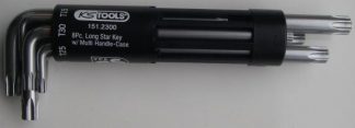 Jeu de cles males torx