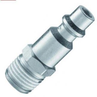 Embout pour outil pneumatique 1/4 - Mâle - Iso 6150b