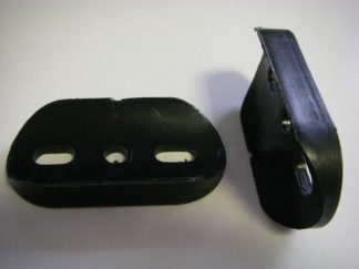 Coupelle allongée en nylon pour extérieur de tube - Vendu à l'unité