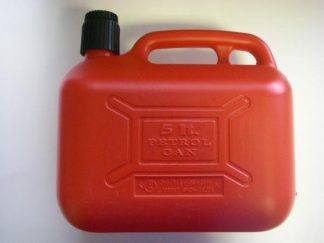 Jerrican plastique essence 5 litres