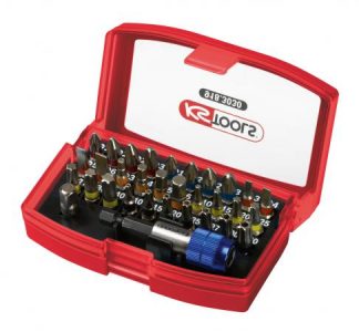 Jeu d'embouts de vissage à code couleur torsionpower KSTOOLS - 32 pièces