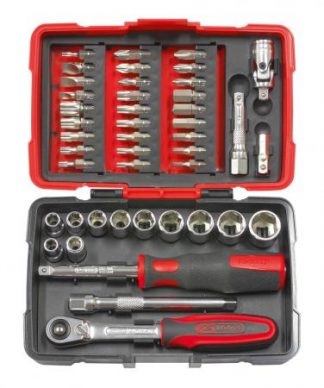 Coffret de douilles et accessoires Ultimate 1/4 - 44 pièces - KSTOOLS