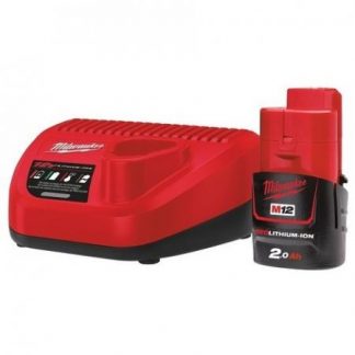 Pack batterie et chargeur MILWAUKEE - M12 NRJ-201
